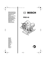 Bosch PKS 40 Handleiding