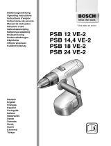 Bosch PSB 12 VE-2 de handleiding