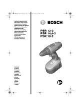 Bosch PSR12-2 de handleiding