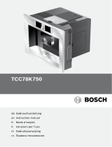 Bosch TCC78K750A/02 Handleiding