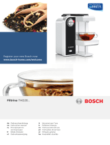 Bosch Filtrino THD20 Serie Handleiding