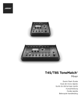 Bose T8S TONEMATCH Handleiding