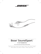 Bose soundsport in-ear headphones-ios models de handleiding
