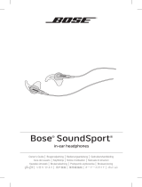 Bose soundsport in ear headphones ii audio devices de handleiding