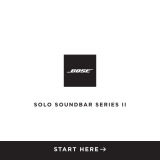 Bose Solo Soundbar II Gebruikershandleiding