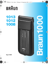 Braun 1013, 1012, 1008, 1000 Handleiding