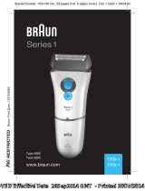 Braun 150s-1, 130s-1, Series 1 Handleiding