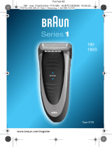 Braun 190, 190 S, Series 1 Handleiding
