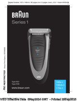 Braun 190s-1, 190cb-1, 170s-1, Series 1 Handleiding