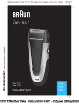 Braun 199s-1, 197s-1, 195s-1, Series 1 Handleiding