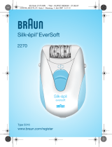 Braun 2270,  Silk-épil EverSoft Handleiding
