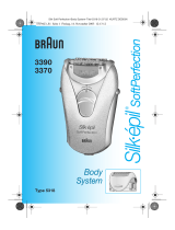Braun 3390,  3370,  Silk-épil SoftPerfection Body Systemn Handleiding