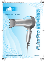 Braun Pro 2000 DF Ion, FuturPro Ion-Care Handleiding