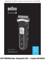 Braun 360s-4, 330s-4, 320s-4, 320r-4, Series 3 Handleiding