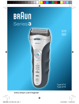 Braun 370, 360, Series 3 Handleiding