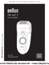 Braun 5780,  5280,  Power Epilator,  Silk-épil 5 Handleiding