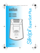 Braun EE1055,  E1020,  Silk-épil SuperSoft Handleiding