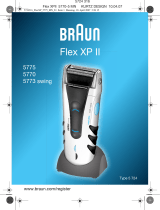 Braun 5775, 5770, 5773 swing, Flex XP II Handleiding