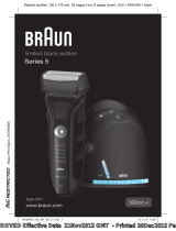 Braun 590cc-4, Series 5, limited black edition Handleiding