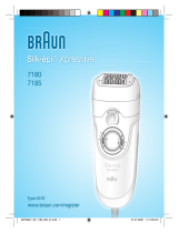 Braun 7185 Silk epil Xpressive Handleiding