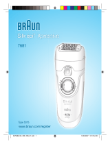 Braun silk-epil 7681 Handleiding