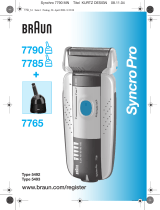 Braun 7790, 7785, 7765, SyncroPro Handleiding
