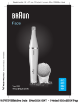 Braun 810,  820,  830,  831,  Face Handleiding