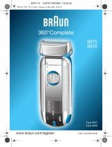 Braun 8970 360 complete solo Handleiding