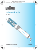 Braun AS400,  volume & style Handleiding