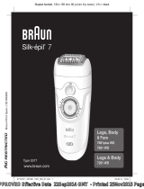 Braun Legs & Body 7281 WD Handleiding