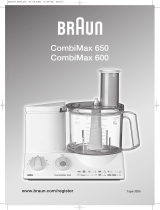 Braun CombiMax 600, 650 type 3205 Handleiding