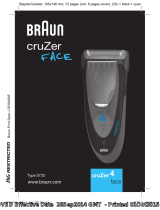 Braun CruZer4, face Handleiding