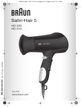 Braun HD510 HD 530 Handleiding