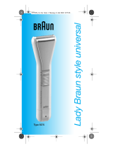 Braun 5575 Lady Braun style universal Handleiding