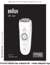 Braun Silk-epil 7 Legs & Body 7881 WD Handleiding