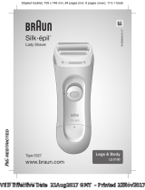 Braun LS5160, Legs & Body, Silk-épil Lady Shaver Handleiding