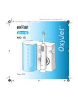 Braun MD15 OxyJet Handleiding