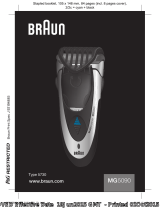 Braun MG 5090 Handleiding