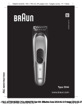 Braun 5 Tout-En-Un Tondeuse Électrique Homme Cheveux Et Corps Handleiding