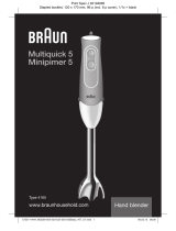 Braun MQ500 Soup de handleiding
