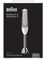 Braun MQ 545 Aperitive de handleiding