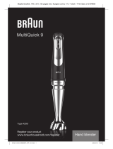 Braun MQ 9087X Handleiding