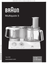 Braun K 700 Handleiding