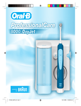 Braun Professional Care 8000 OxyJet Handleiding