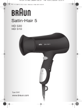 Braun Satin Hair 5 HD 530 de handleiding