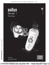 Braun Silk-epil 7 SkinSpa Series Handleiding