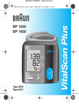 Braun VitalScan Plus BP1600 de handleiding