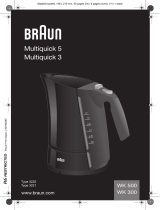Braun WK500 Handleiding