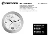 Bresser MyTime bath Bathroom clock - white de handleiding