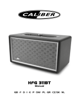 Caliber HFG311BT de handleiding
